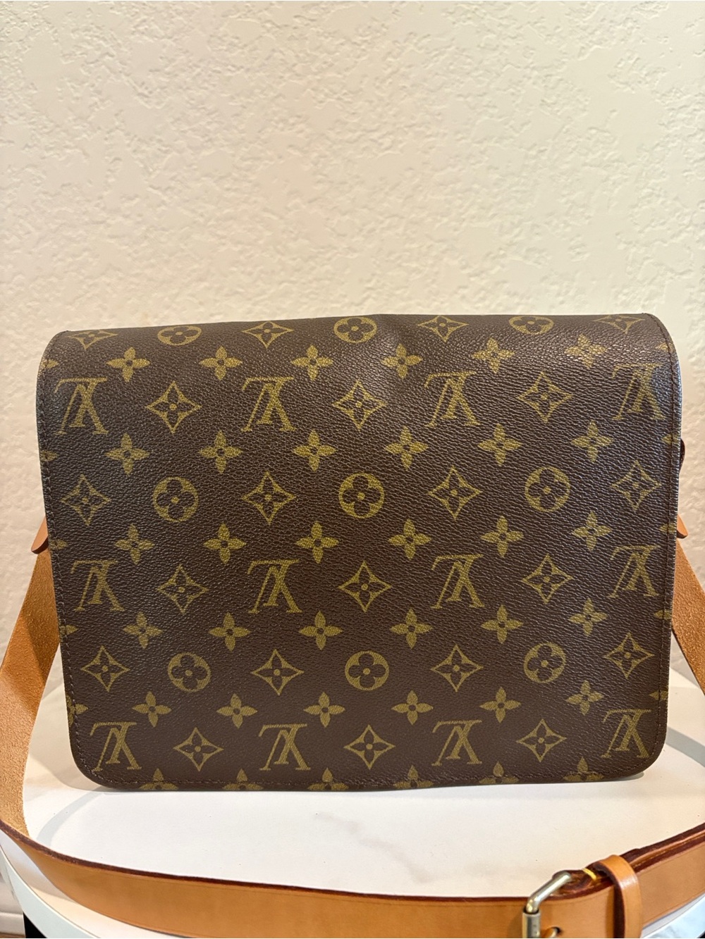 Louis Vuitton GM Cartouchiere Monogram Crossbody Bag - Picture 2 of 15